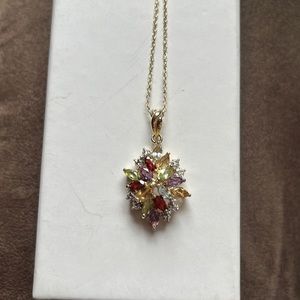 Multi stone necklace from Macy's